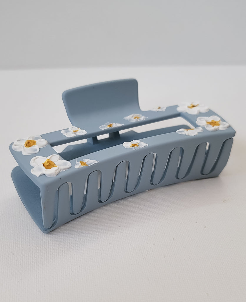 Sky Blue Claw Clip