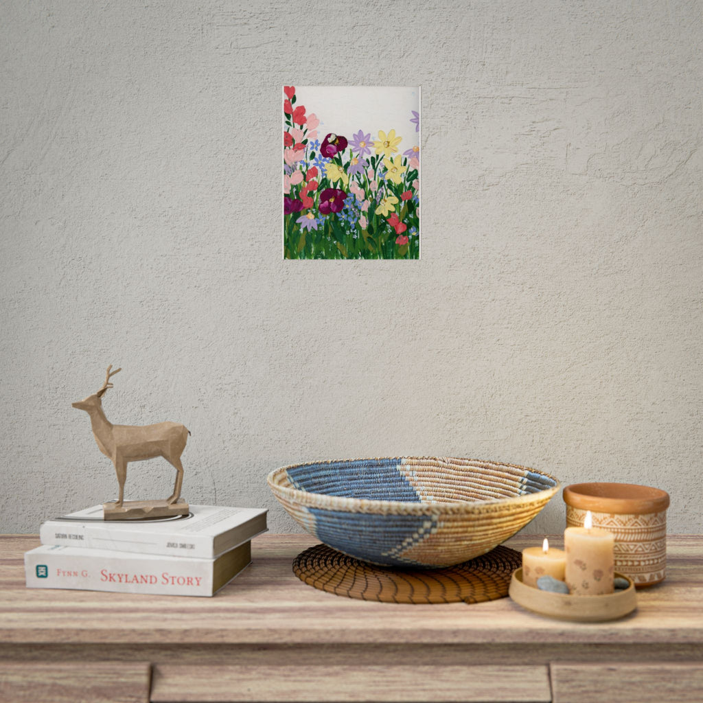 Sleepy Meadow Poster Print