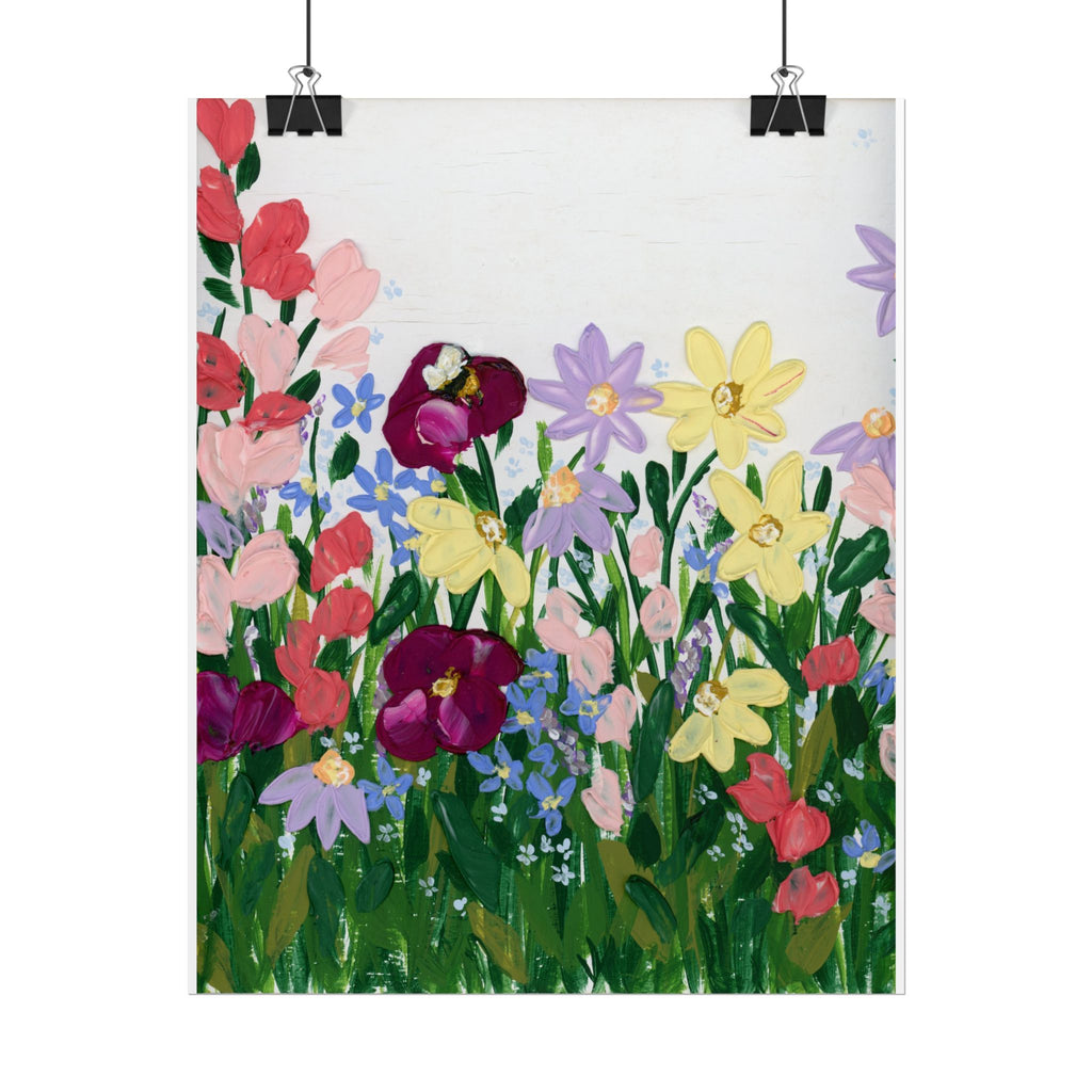 Sleepy Meadow Poster Print