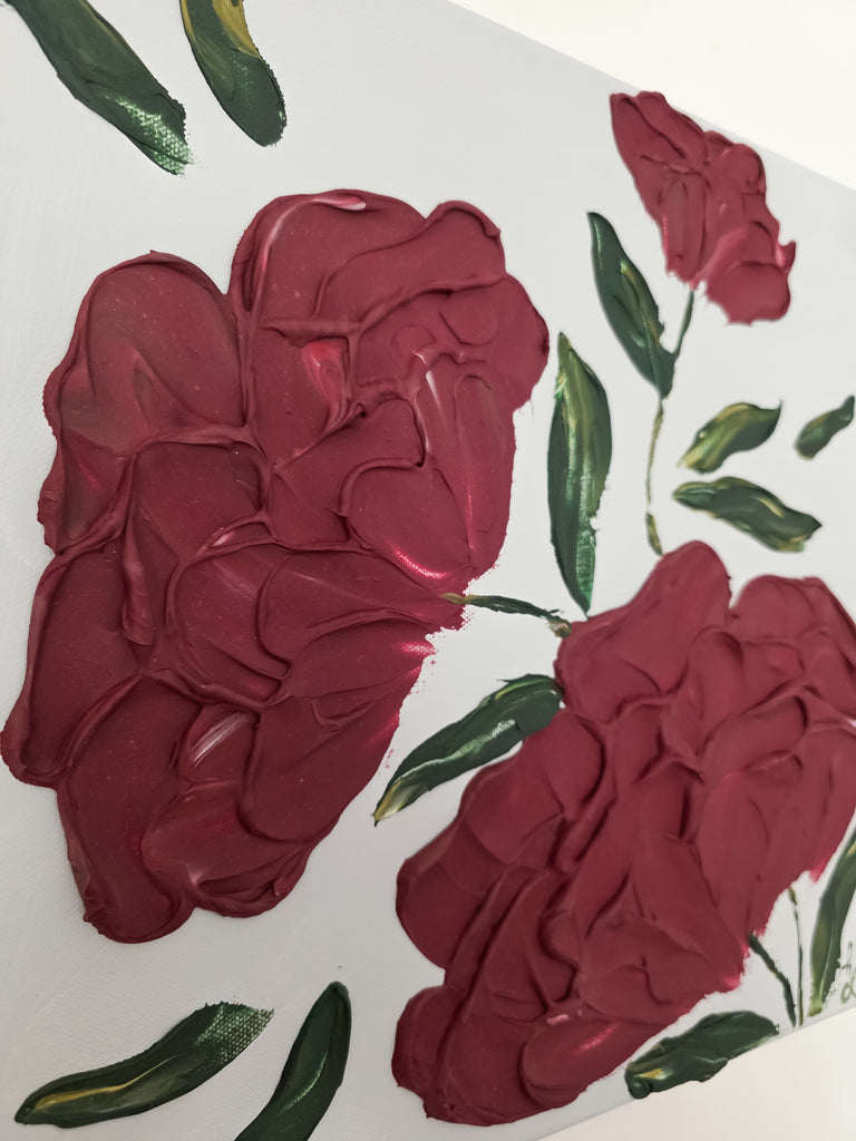 Blooming in Burgundy