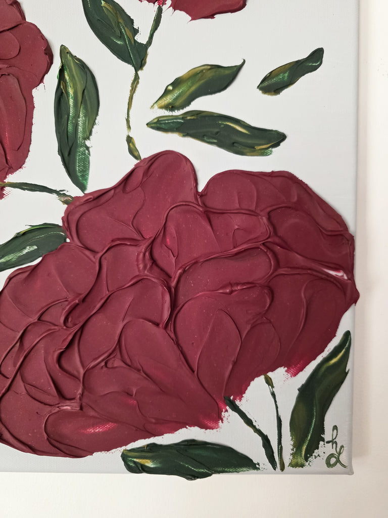 Blooming in Burgundy