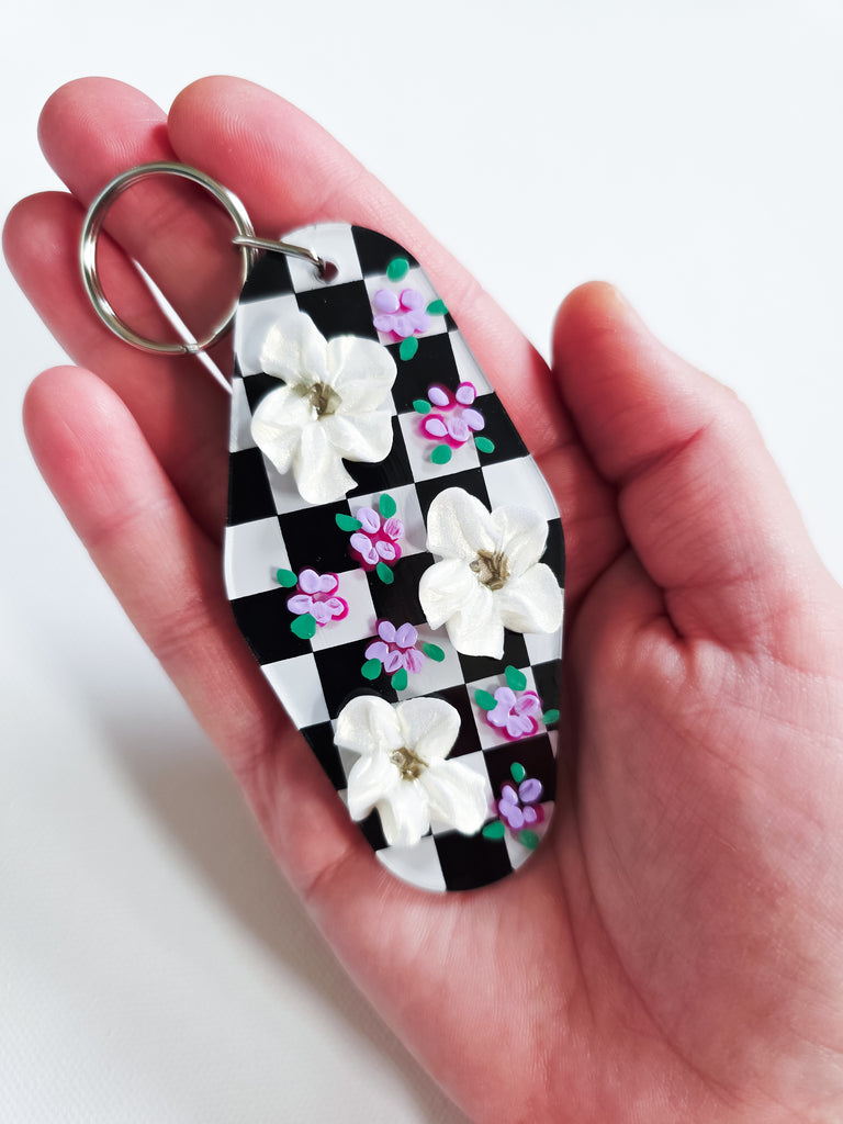 Hand-Painted Keychain