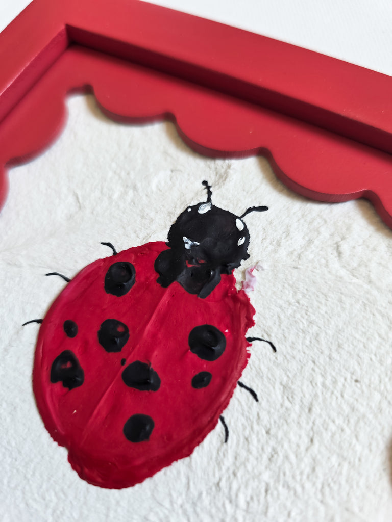 Ladybug (white)