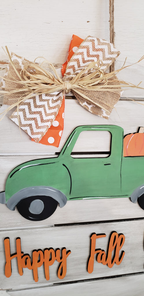 'Happy Fall Y'all!' Door Hanger