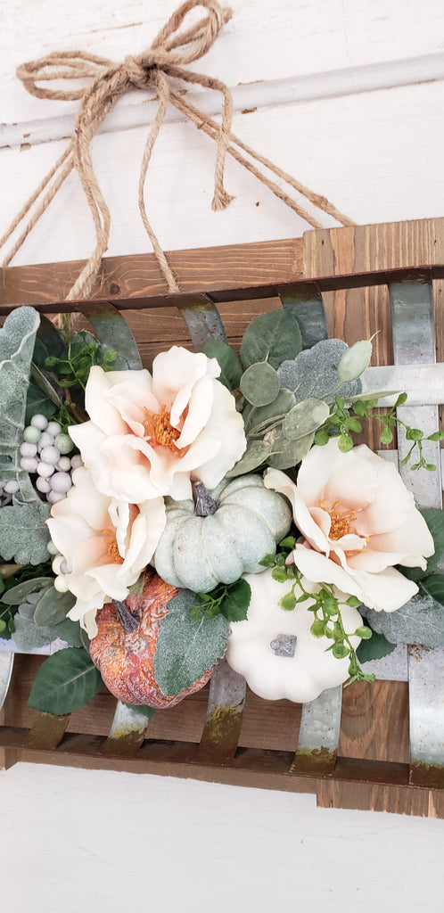 Fall Blossoms Wreath