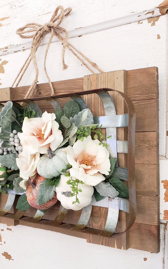 Fall Blossoms Wreath