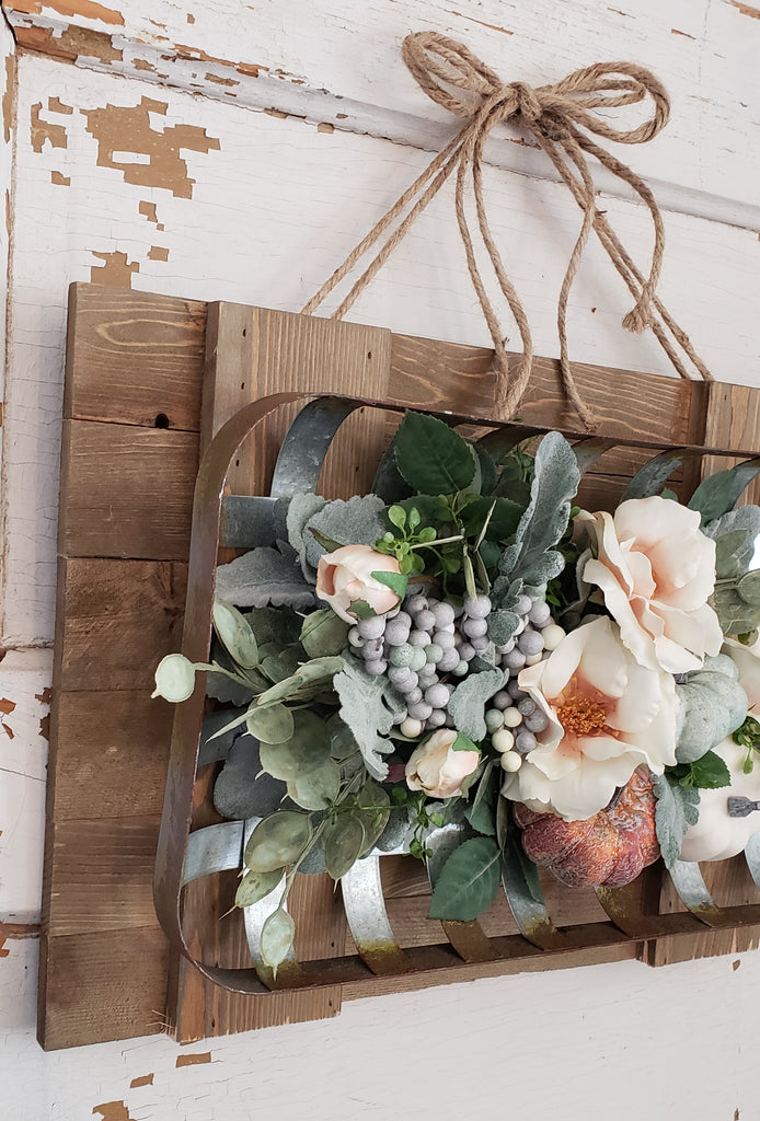 Fall Blossoms Wreath