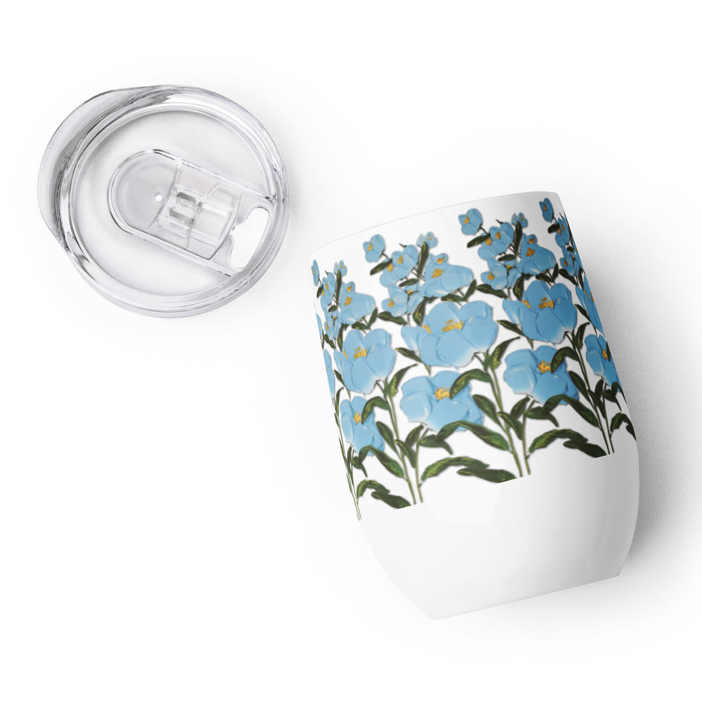 The Good Vibes Wine tumbler