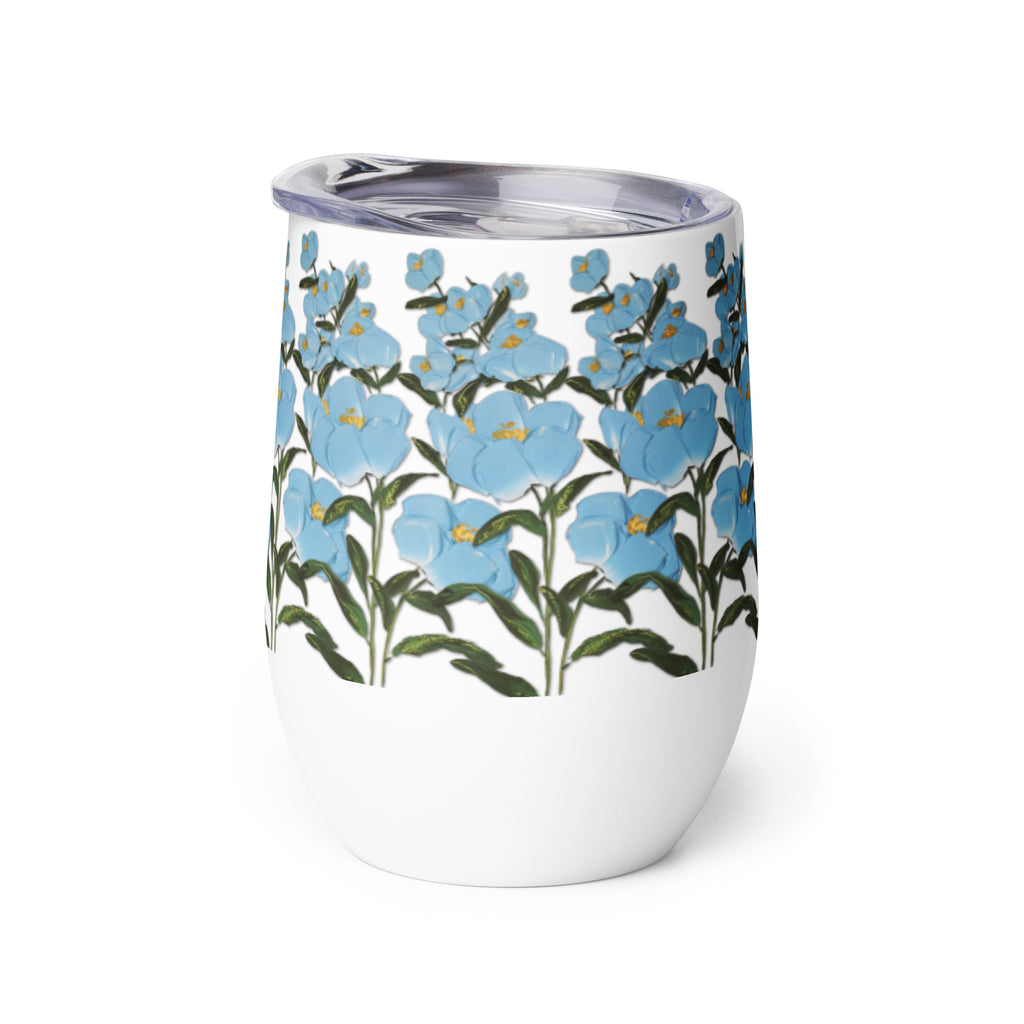 The Good Vibes Wine tumbler