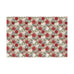 Christmas Floral Gift Wrap Papers - Holiday Red White Berries Festive Wrapping Sheets, Home Decor Craft Supplies