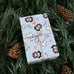 Wrapping Papers, Holiday Gift Wrap, Christmas Animal Print, Winter Wonderland Theme, Polar Bear Penguin Arctic Fox Design