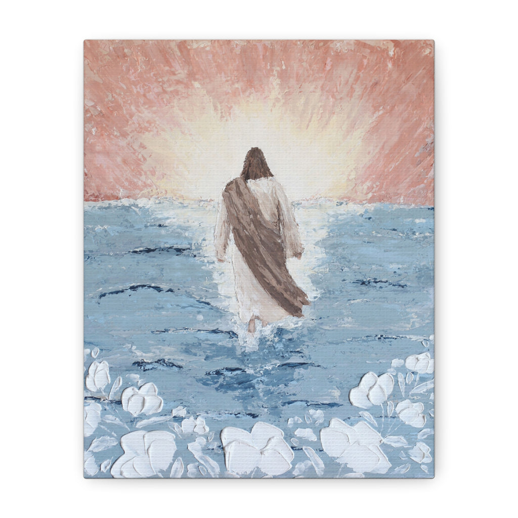 “Walk in Faith” Matte Canvas Print, Stretched, 1.25”