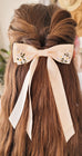 Cream Hair Bow