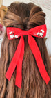 Red Hair Bow