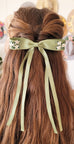 Olive Green Hair Bow