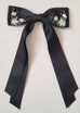 Black Hair Bow