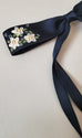 Navy Hair Bow