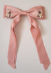 Dusty Pink Hair Bow