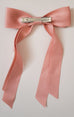 Dusty Pink Hair Bow