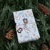 Wrapping Papers, Holiday Gift Wrap, Christmas Animal Print, Winter Wonderland Theme, Polar Bear Penguin Arctic Fox Design