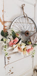 White Lily Bicycle Wreath