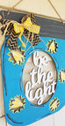 'Be the Light' Door Hanger