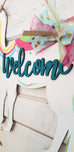 Llama 'Welcome' Door Hanger