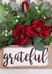 'Grateful' Wild Rose Tobacco Basket Wreath