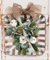 Thankful Reminder Tobacco Basket Wreath