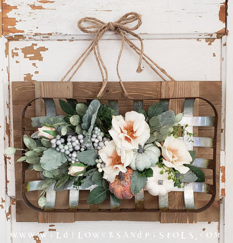 Fall Blossoms Wreath