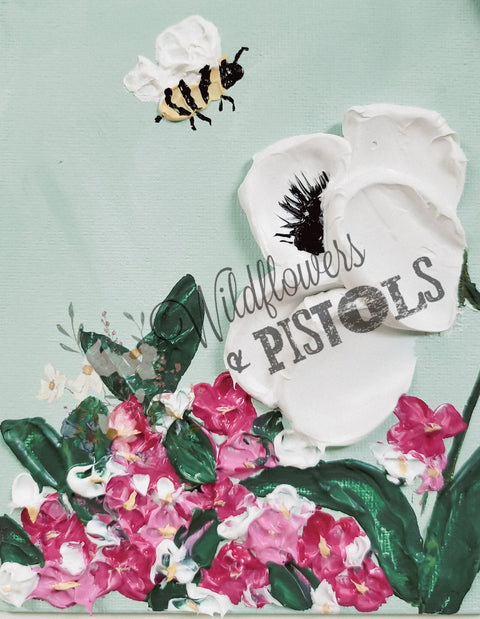 Honey Bee Phone Wallpaper (Digital Download)