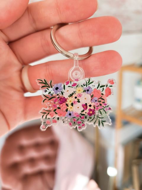Bouquet Keychain