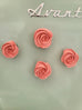 Pink Rosette Magnets